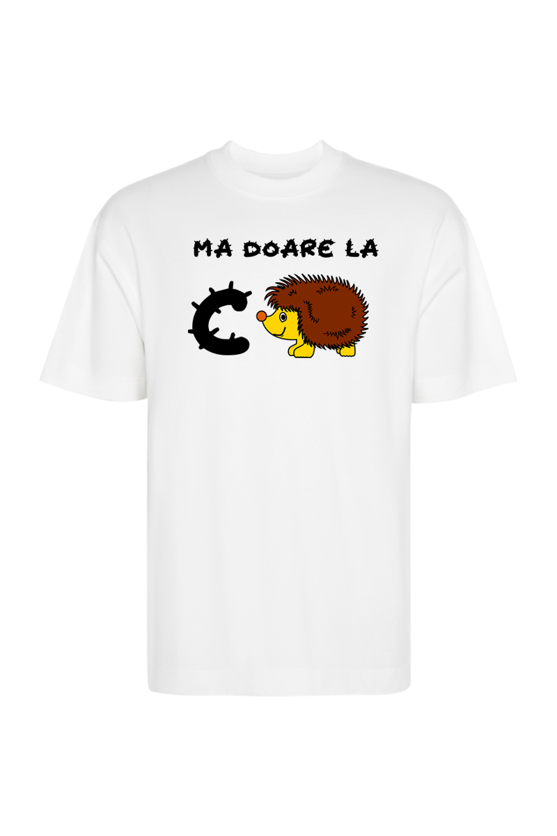 Tricou Oversize - Ma doare la -arici - imagine 2