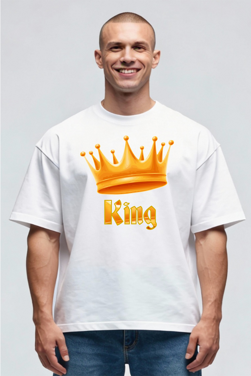 Tricou Oversize - Tricou Oversize -King - imagine 3