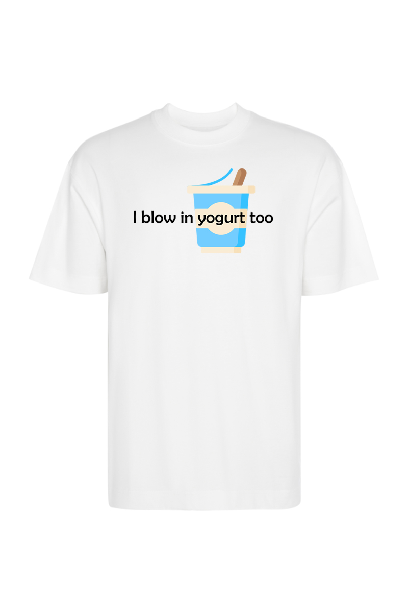 Tricou Oversize - Blow in Youghurt - imagine 2