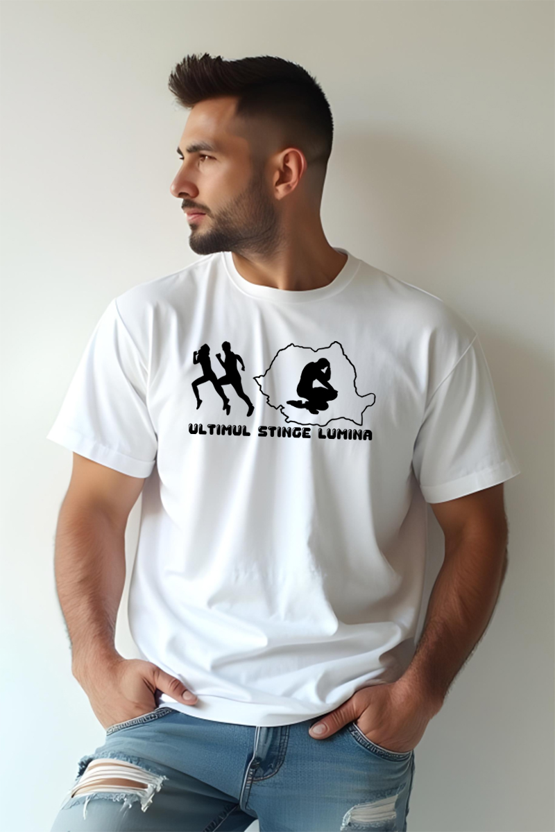 Tricou Oversize - Tricou Oversize -Ultimul stinge lumina