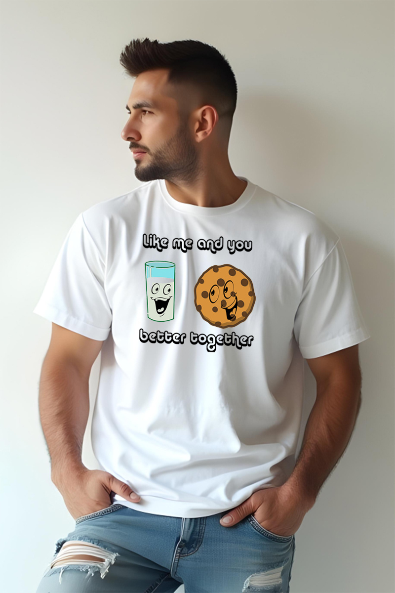 Tricou Oversize - Milk and Cookies