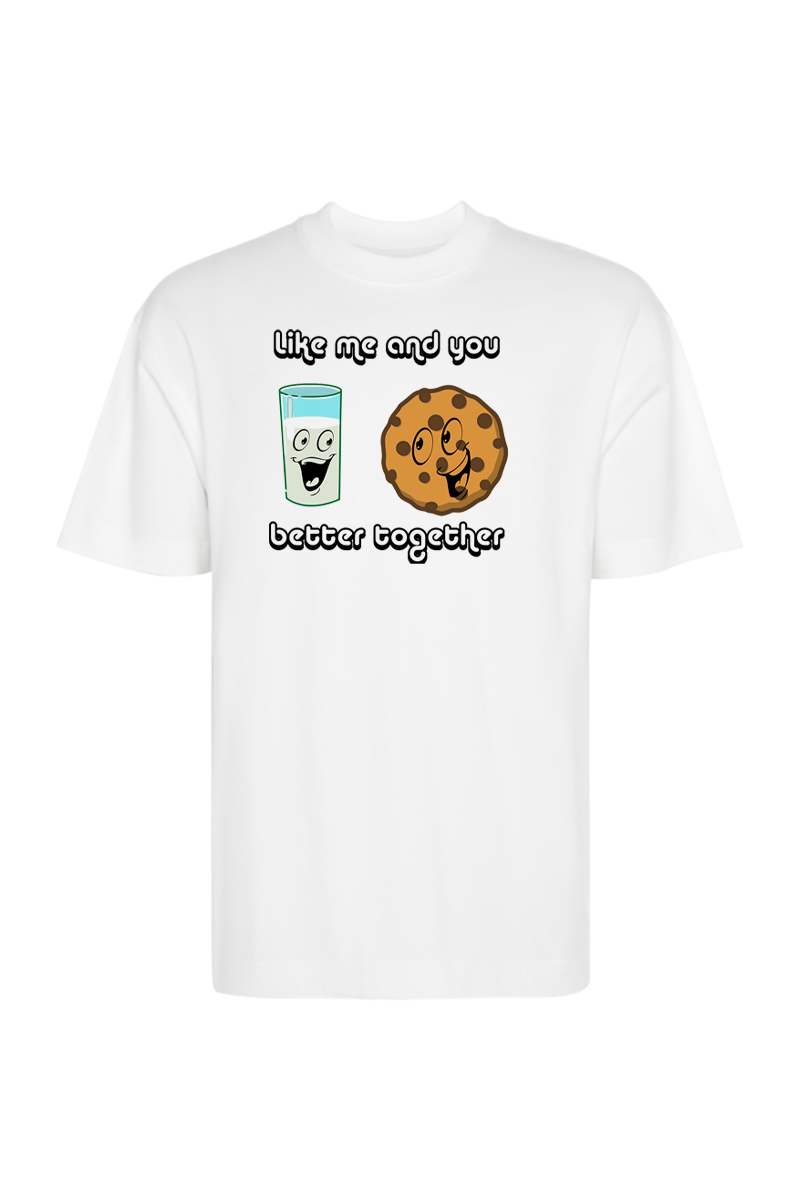 Tricou Oversize - Milk and Cookies - imagine 2
