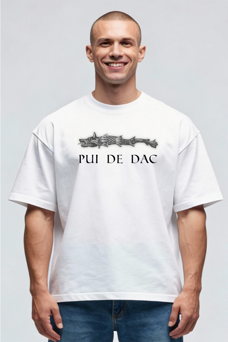 Tricou Oversize - Pui de dac - imagine 3