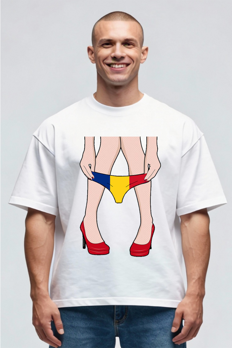 Tricou Oversize - România dezbrăcată - imagine 3