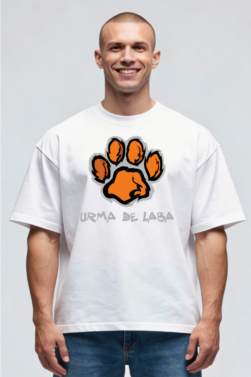 Tricou Oversize - Urmă de labă - imagine 3