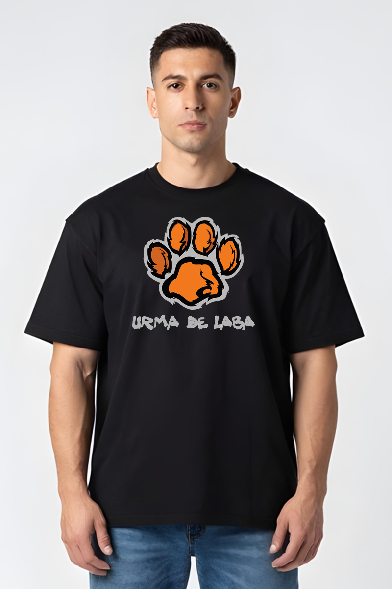 Tricou Oversize - Urmă de labă - imagine 4