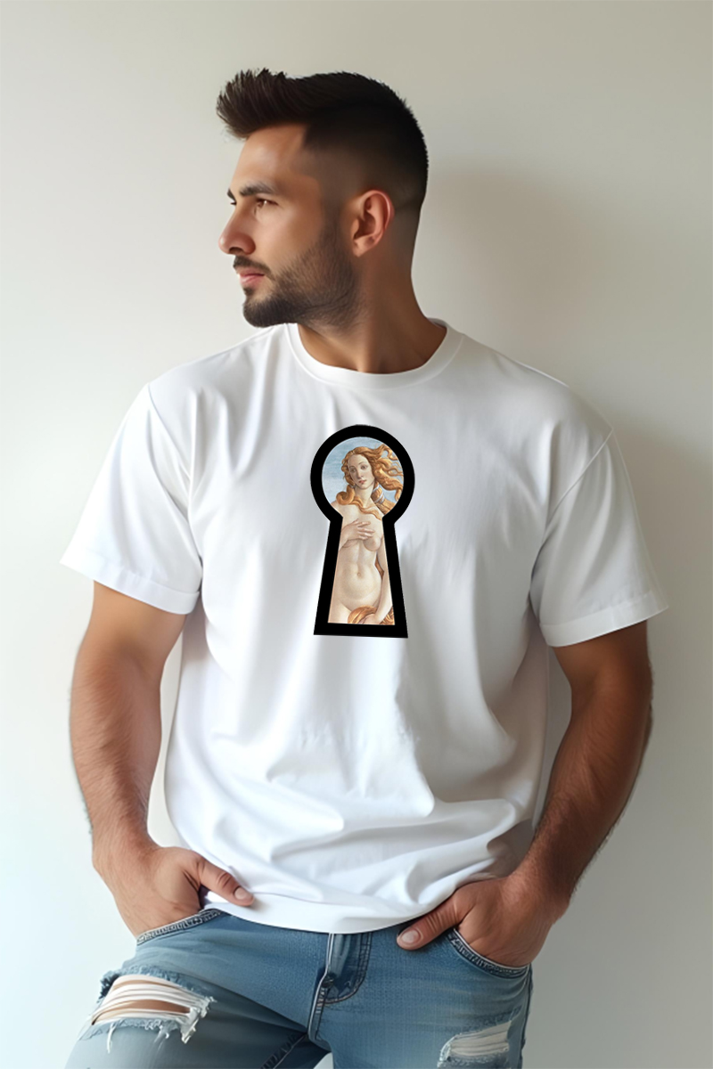 Tricou Oversize - Venus pe gaura cheii