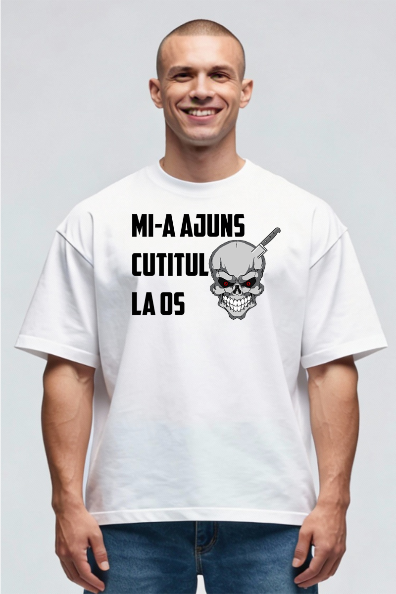 Tricou Oversize - Cuțitul la os - imagine 3