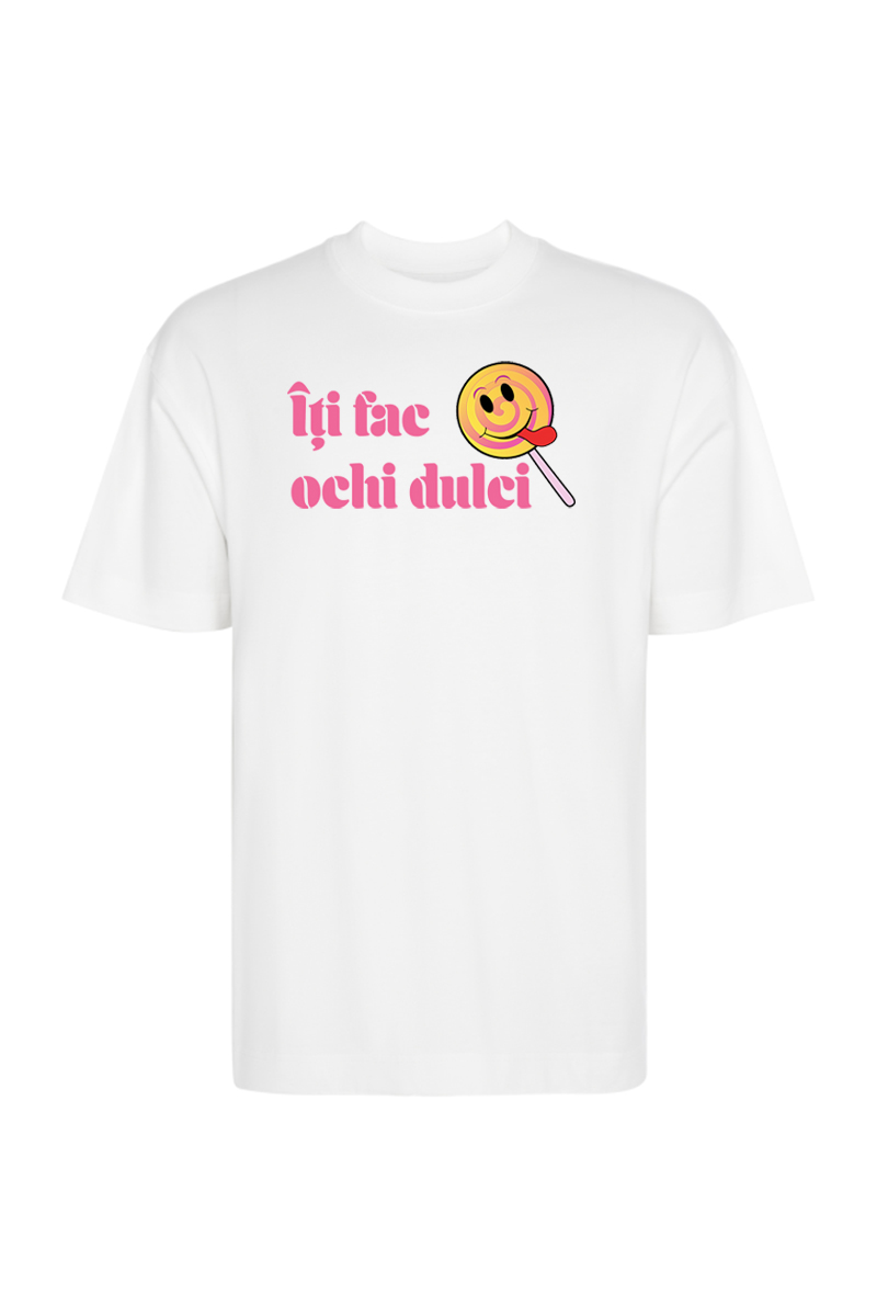 Tricou Oversize - Ochi dulci - imagine 2