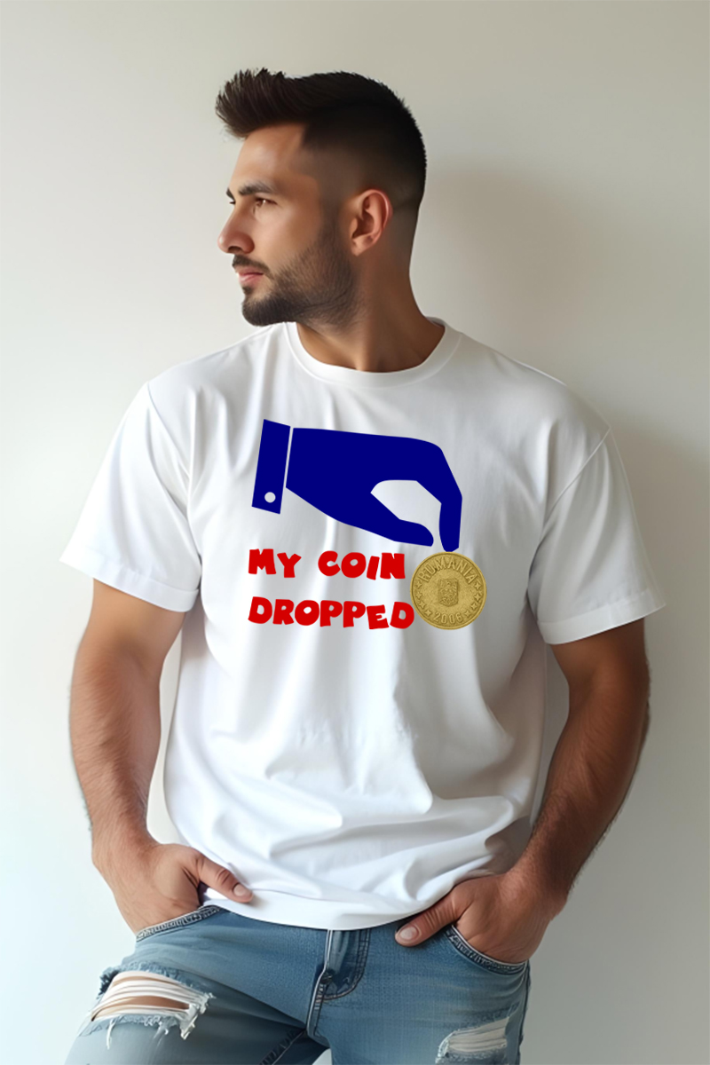 Tricou Oversize - My Coin Dropped