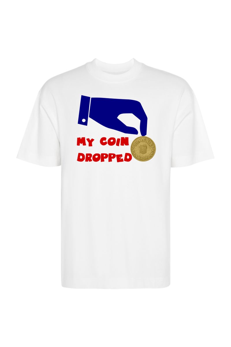Tricou Oversize - My Coin Dropped - imagine 2
