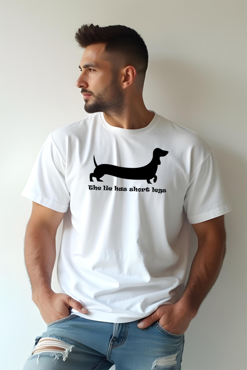 Tricou Oversize - Lie short legs