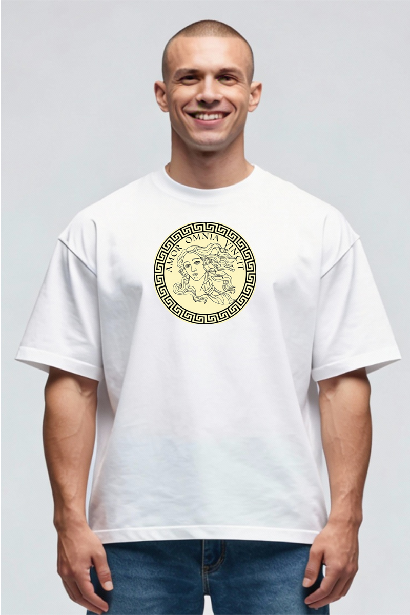Tricou Oversize - Amor vincit - imagine 3