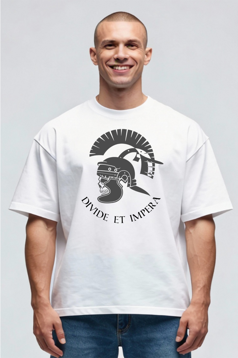 Tricou Oversize - Divide et Impera - imagine 3