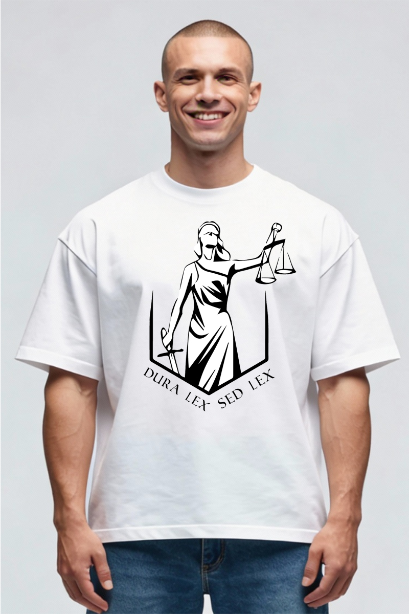 Tricou Oversize - Dura Lex - imagine 3