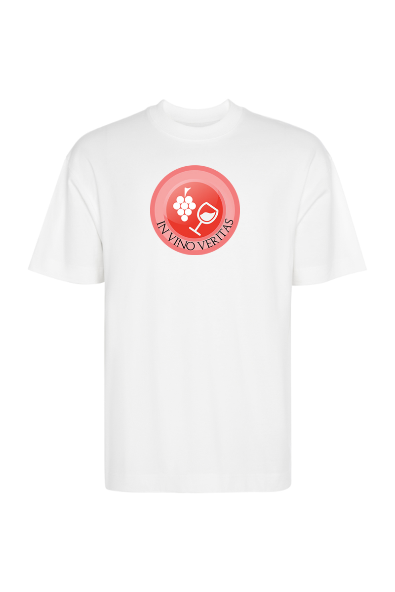 Tricou Oversize - In Vino Veritas - imagine 2