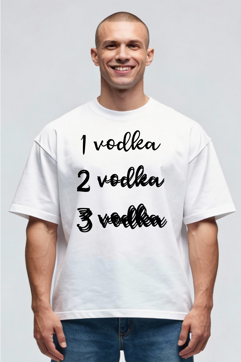 Tricou Oversize - Vodka - imagine 3