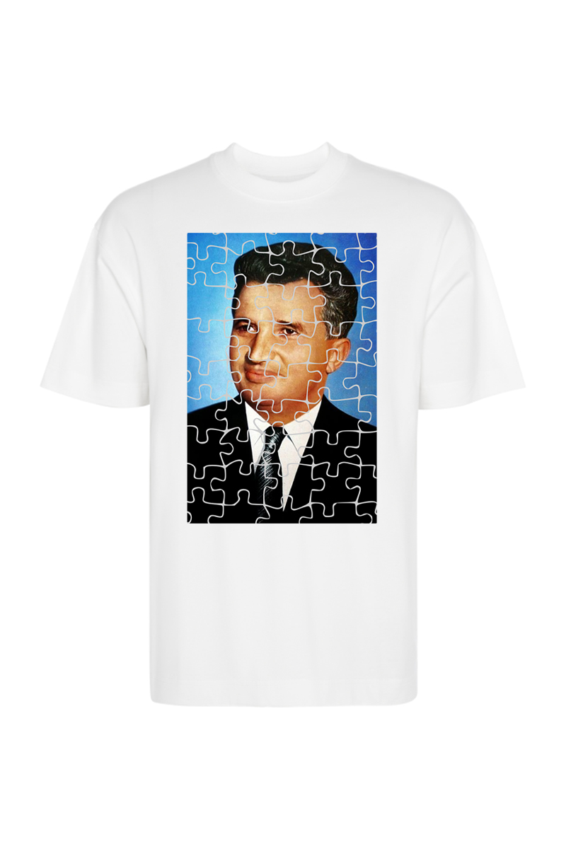 Tricou Oversize - Puzzle Ceaușescu - imagine 2