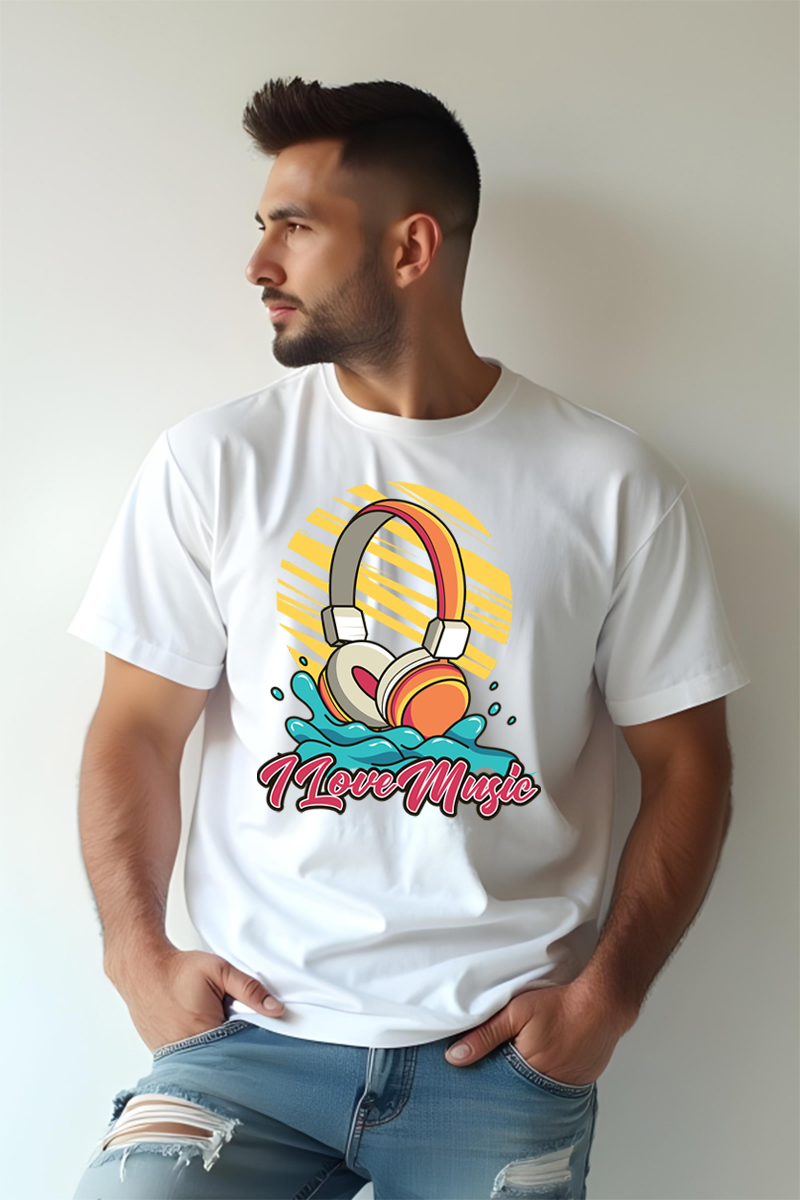 Tricou Oversize - Love Music