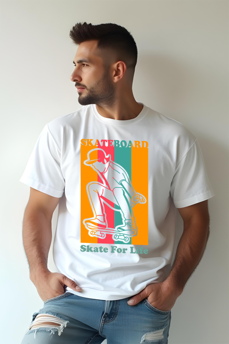 Tricou Oversize - Skateboard - imagine 2