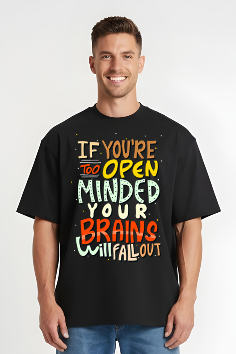 Tricou Oversize - Open Mind - imagine 2