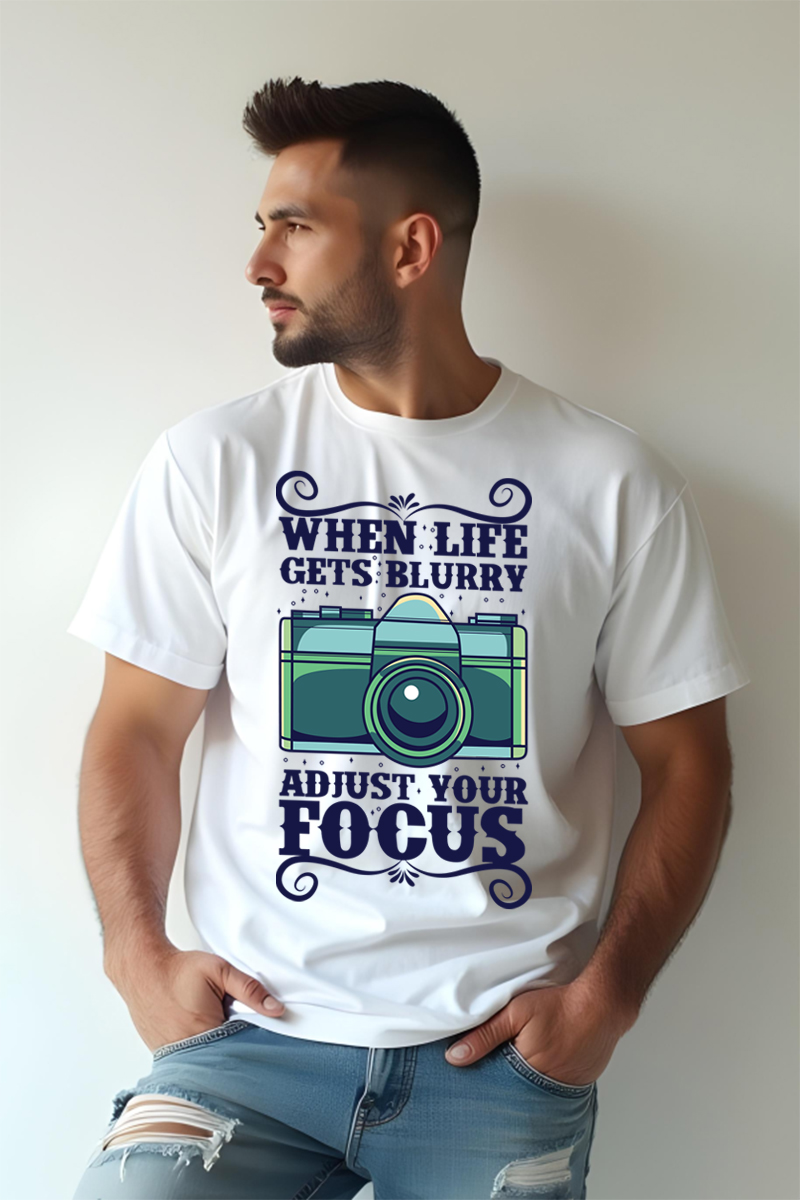 Tricou Oversize - Adjust Focus