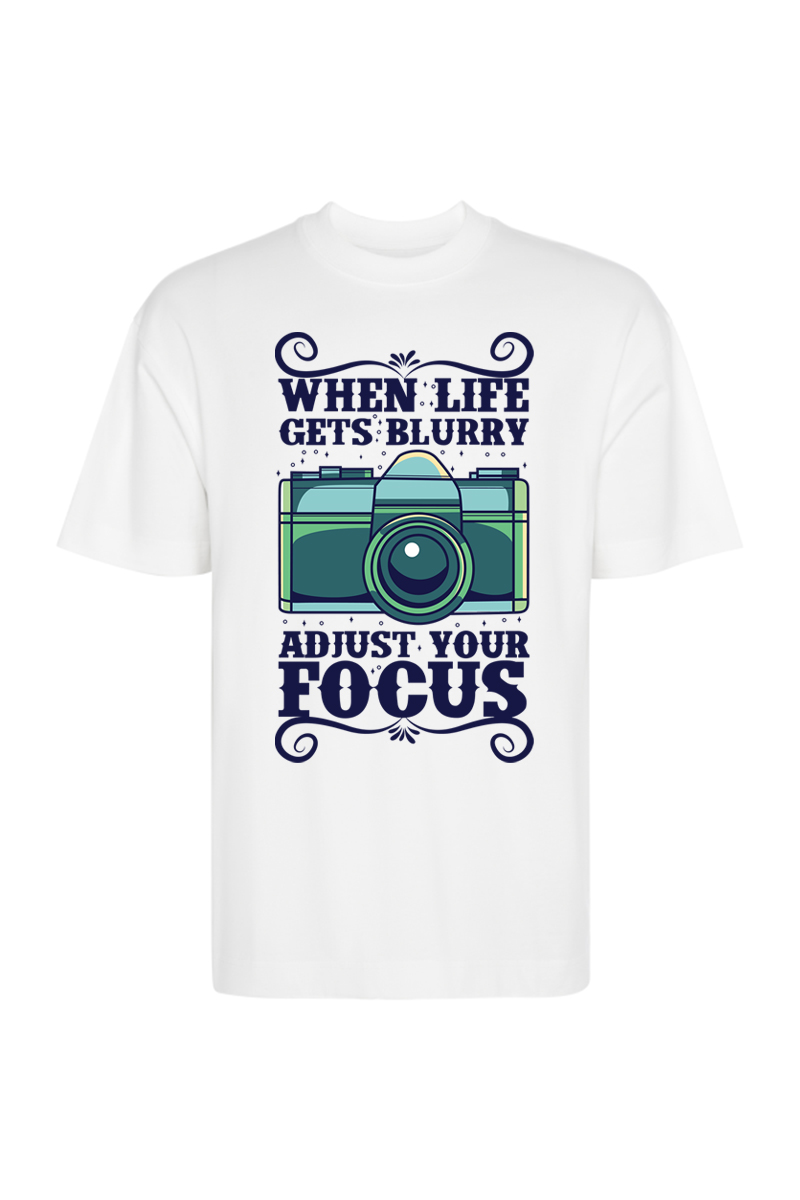 Tricou Oversize - Adjust Focus - imagine 2