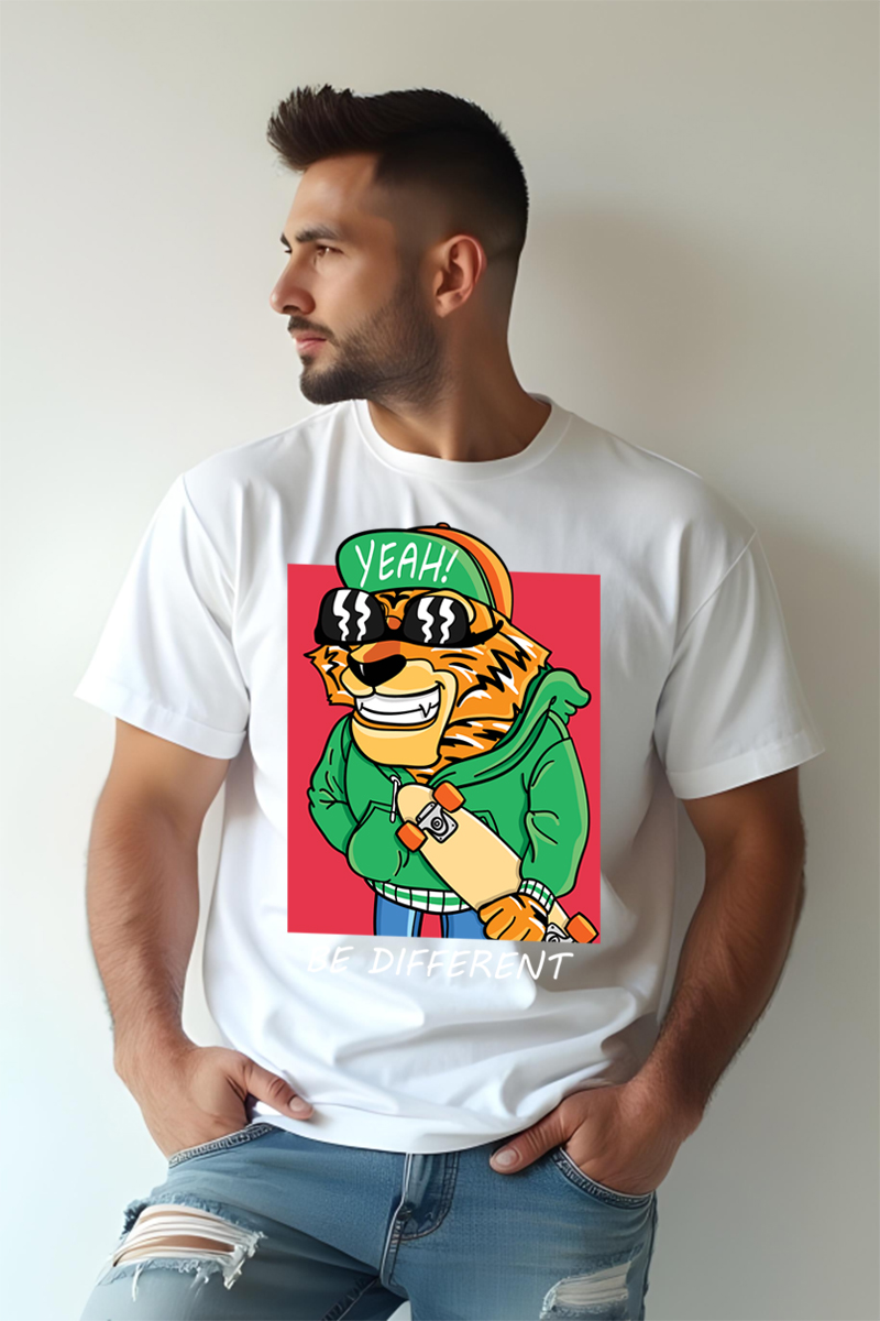 Tricou Oversize - Skateboarder - imagine 2