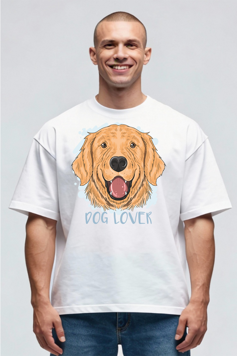 Tricou Oversize - Cute Dog - imagine 2
