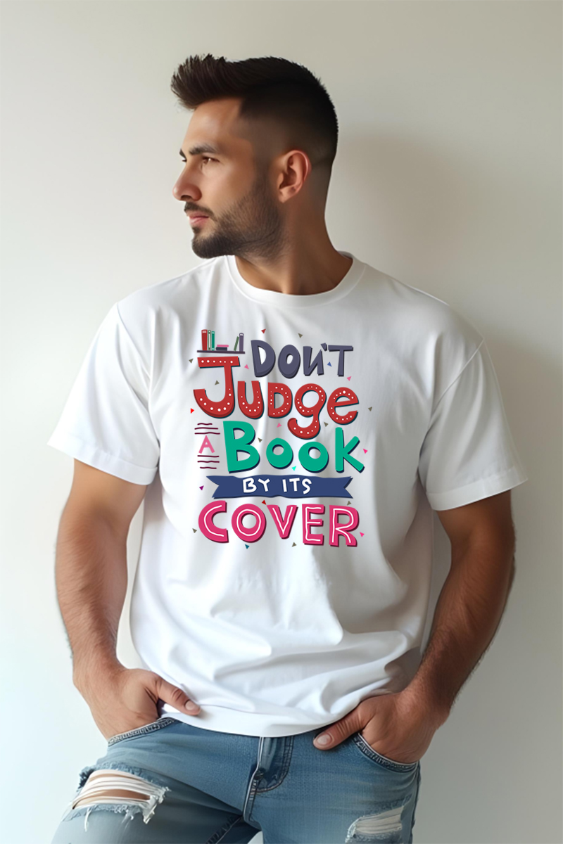 Tricou Oversize - Book Cover