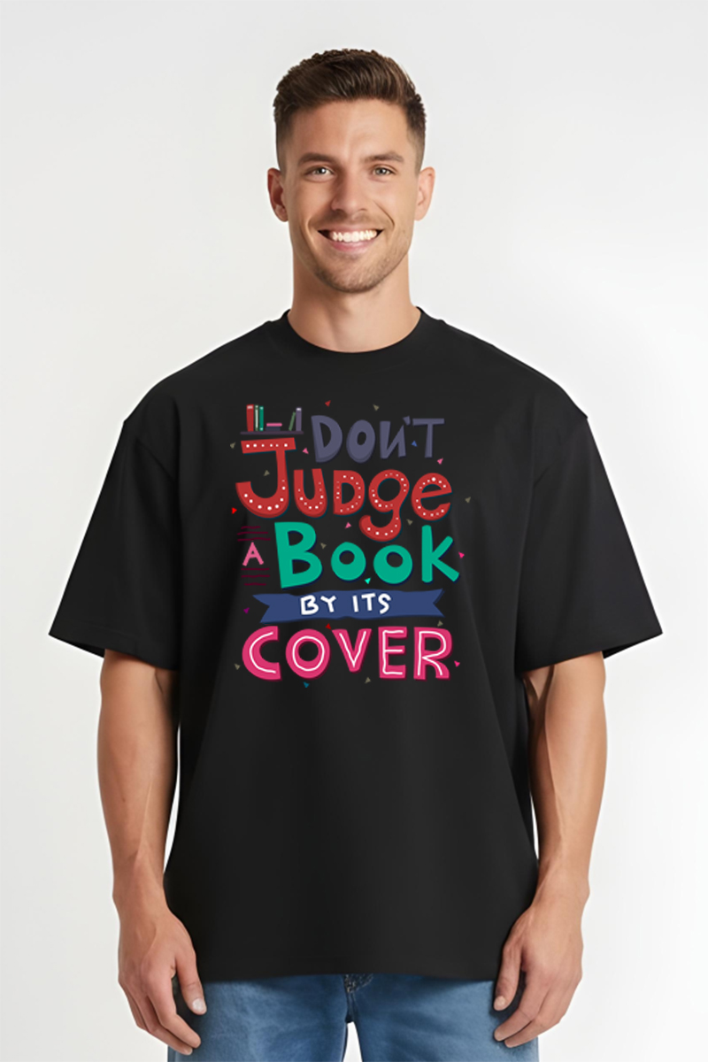 Tricou Oversize - Book Cover - imagine 6