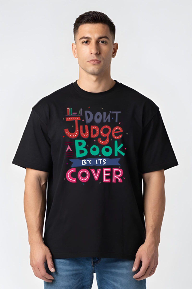 Tricou Oversize - Book Cover - imagine 4