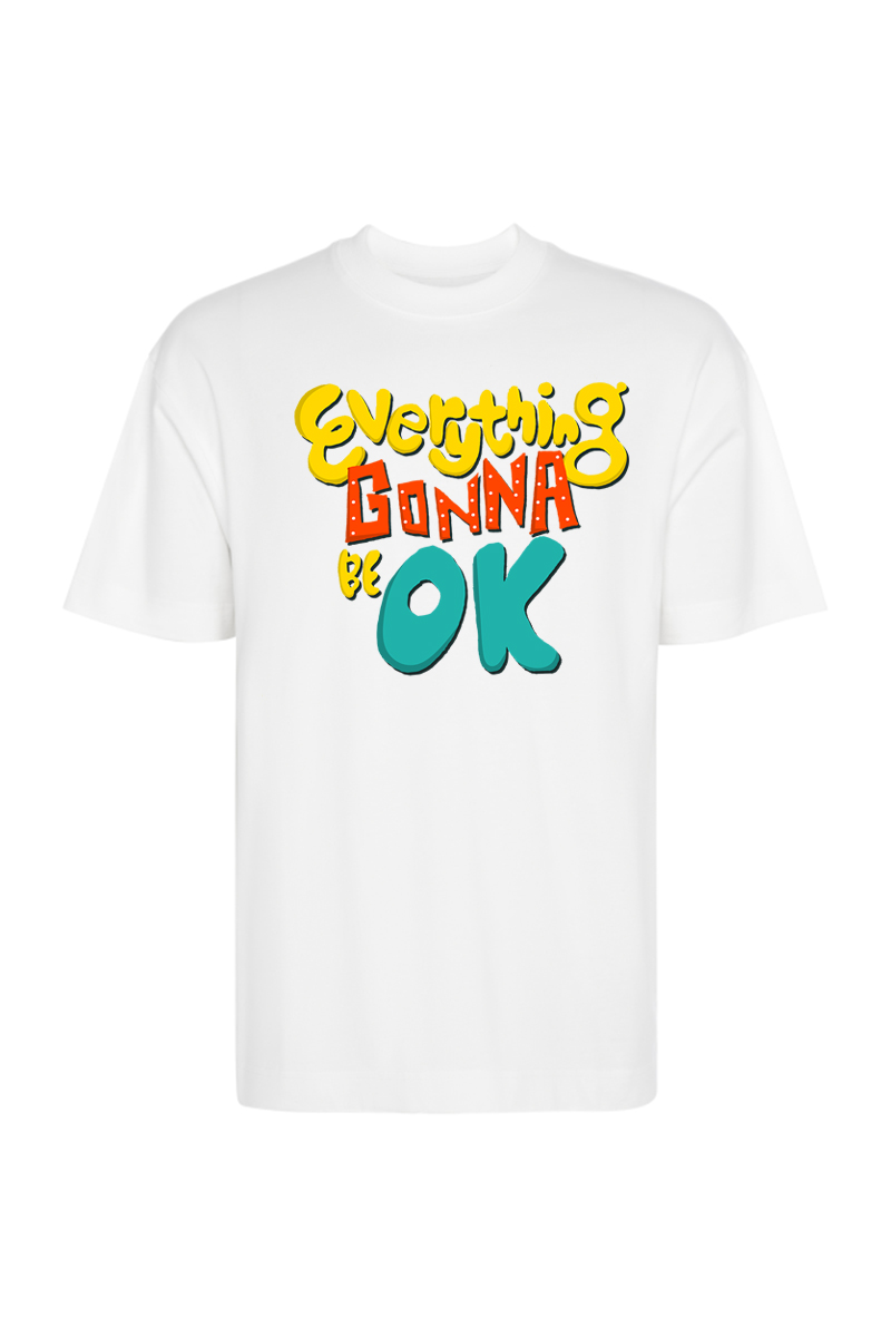 Tricou Oversize - Everything Gonna Be OK - imagine 3