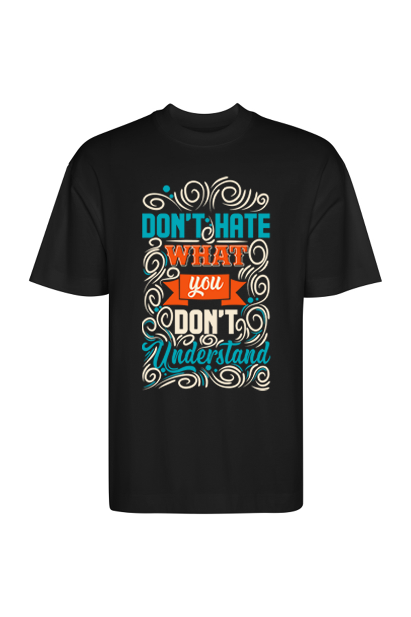 Tricou Oversize - Don't Hate - imagine 3