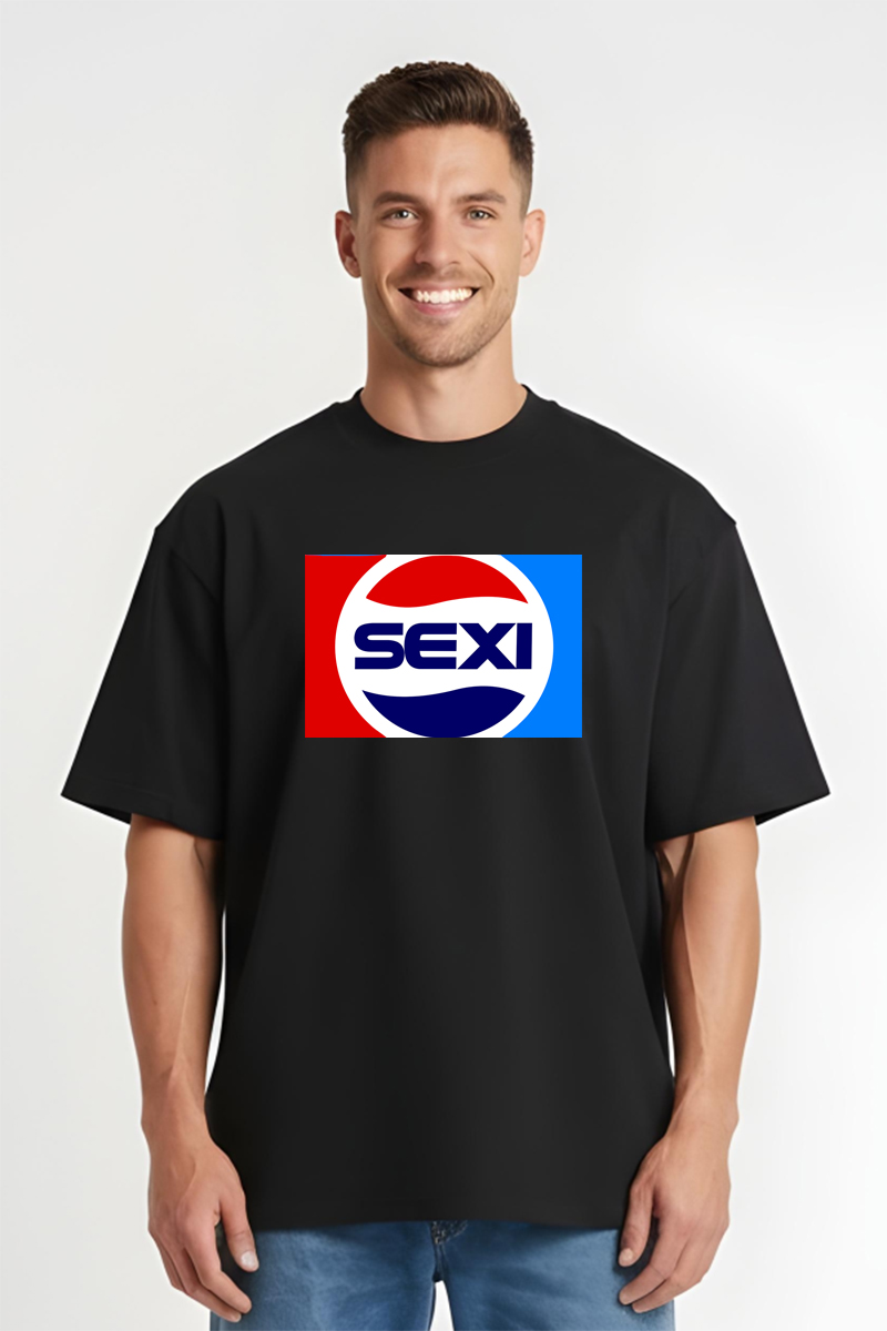 Tricou Oversize - Sexi Pepsi - imagine 5