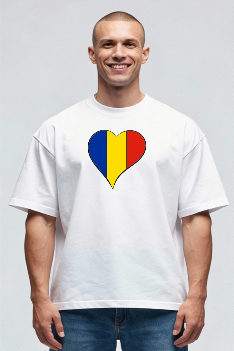 Tricou Oversize - Cocoș Plouat - imagine 24