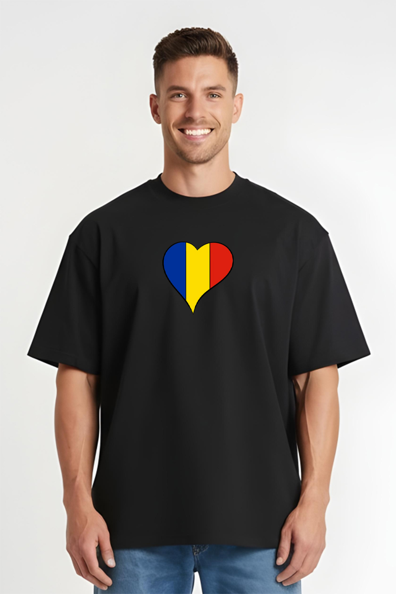 Tricou Oversize - Love Romania - imagine 6
