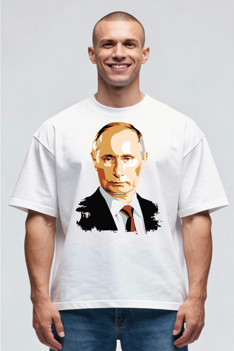 Tricou Oversize - Putin - imagine 3