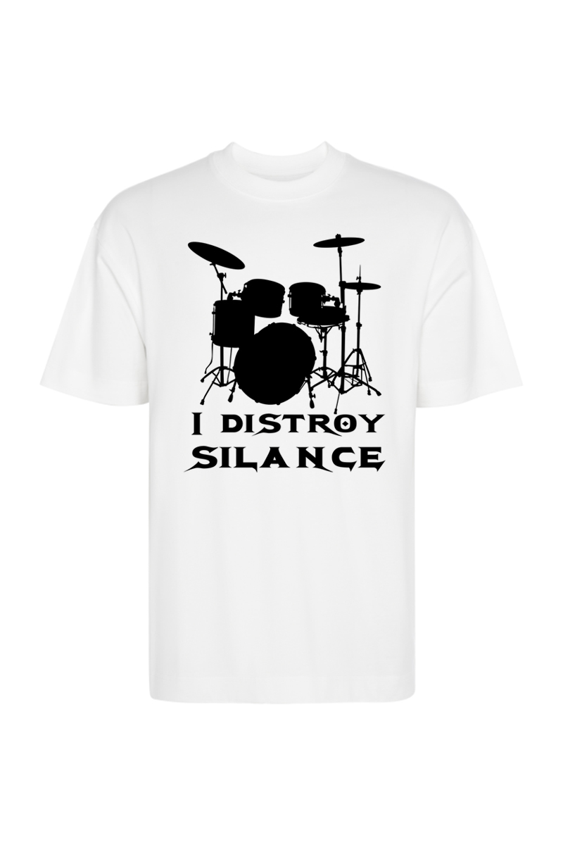 Tricou Oversize - Distroy Silance Drums - imagine 3