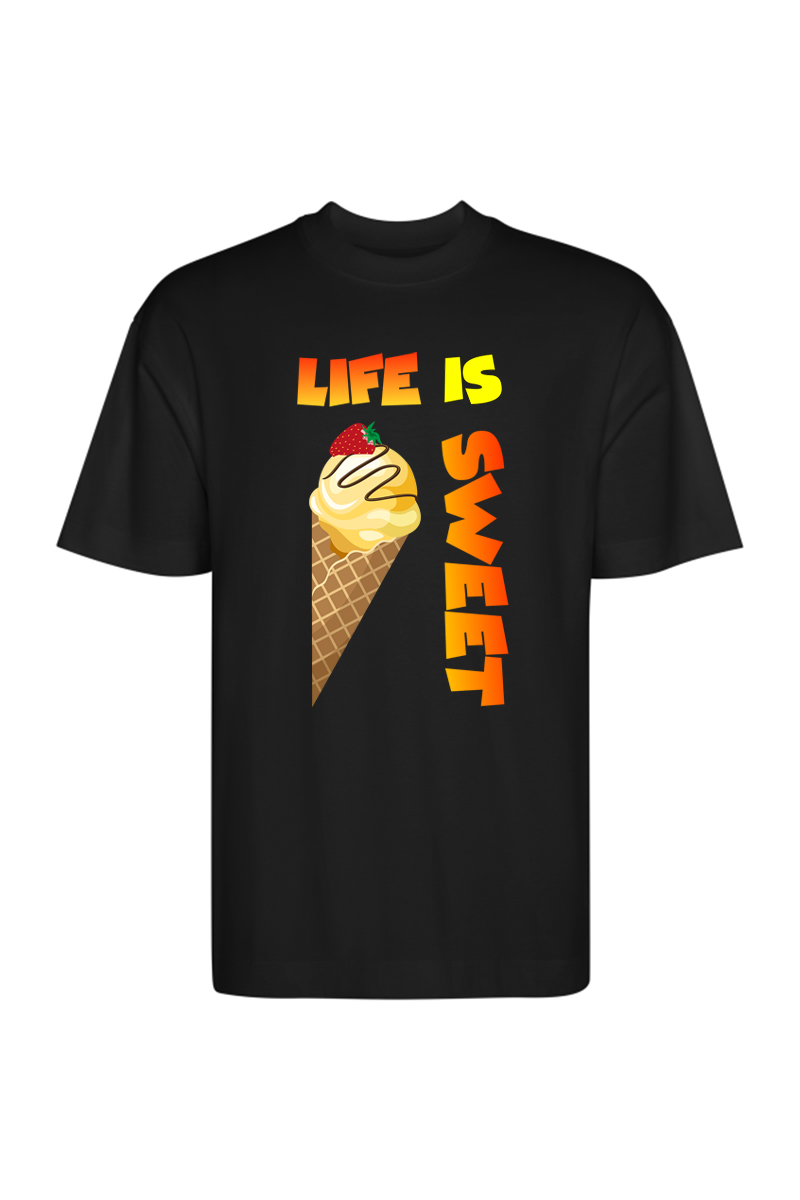 Tricou Oversize - Life is Sweet - imagine 3