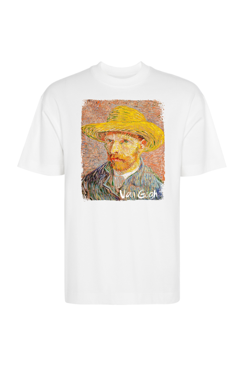 Tricou Oversize - Autoportret Van Gogh - imagine 6
