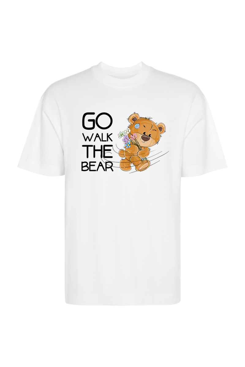 Tricou Oversize - Walk the Bear - imagine 3