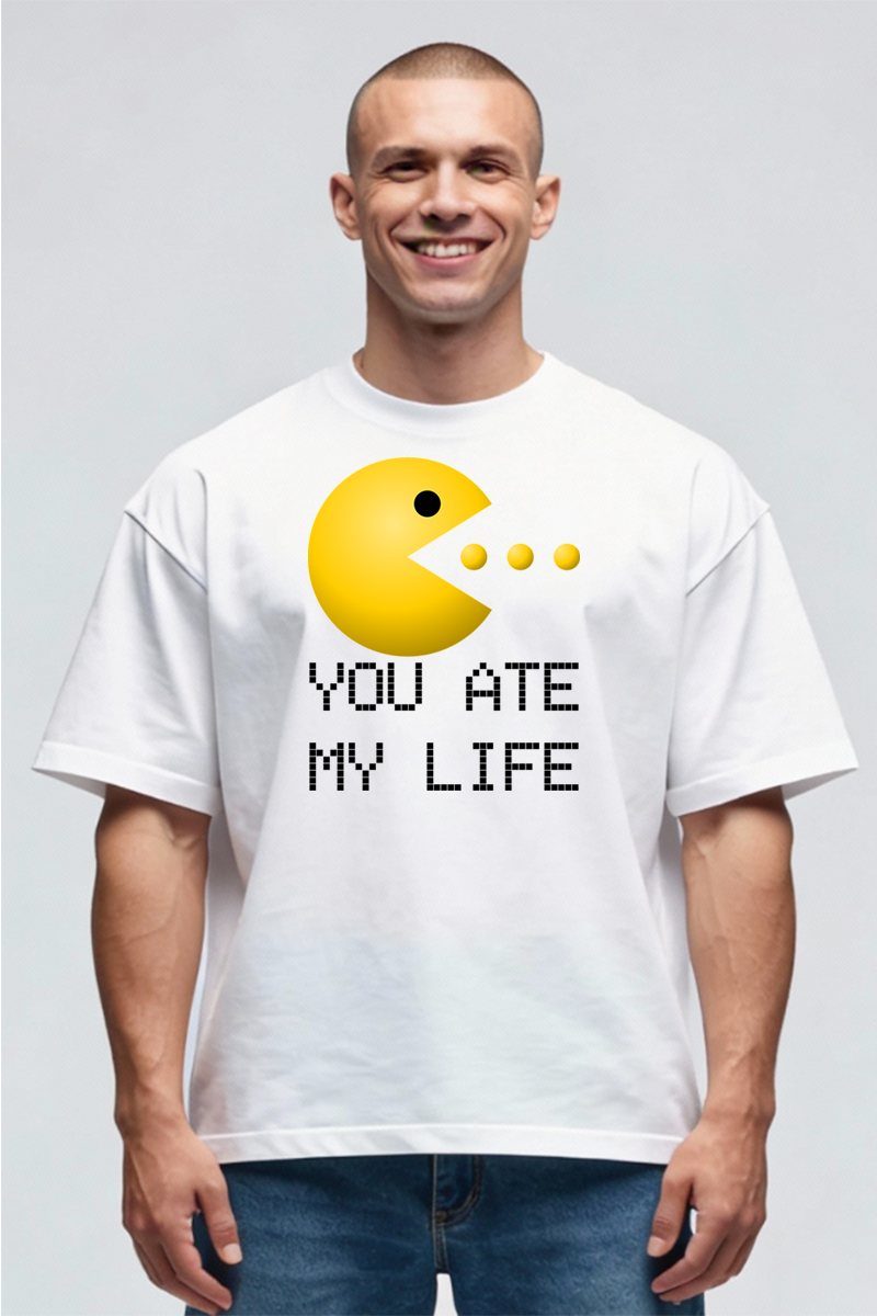 Tricou Oversize - You Ate my Life - imagine 2