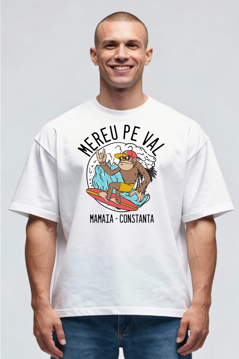 Tricou Oversize - Mereu pe val