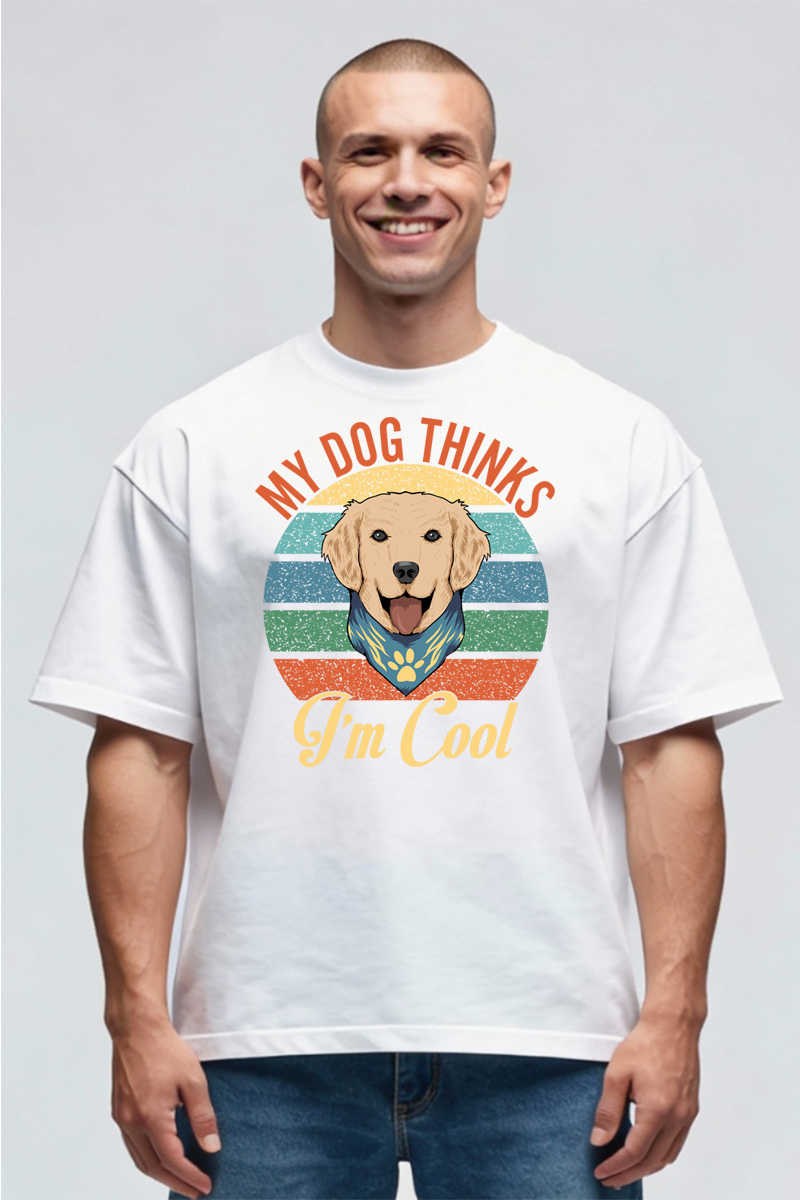 Tricou Oversize - My Dog Things - imagine 3