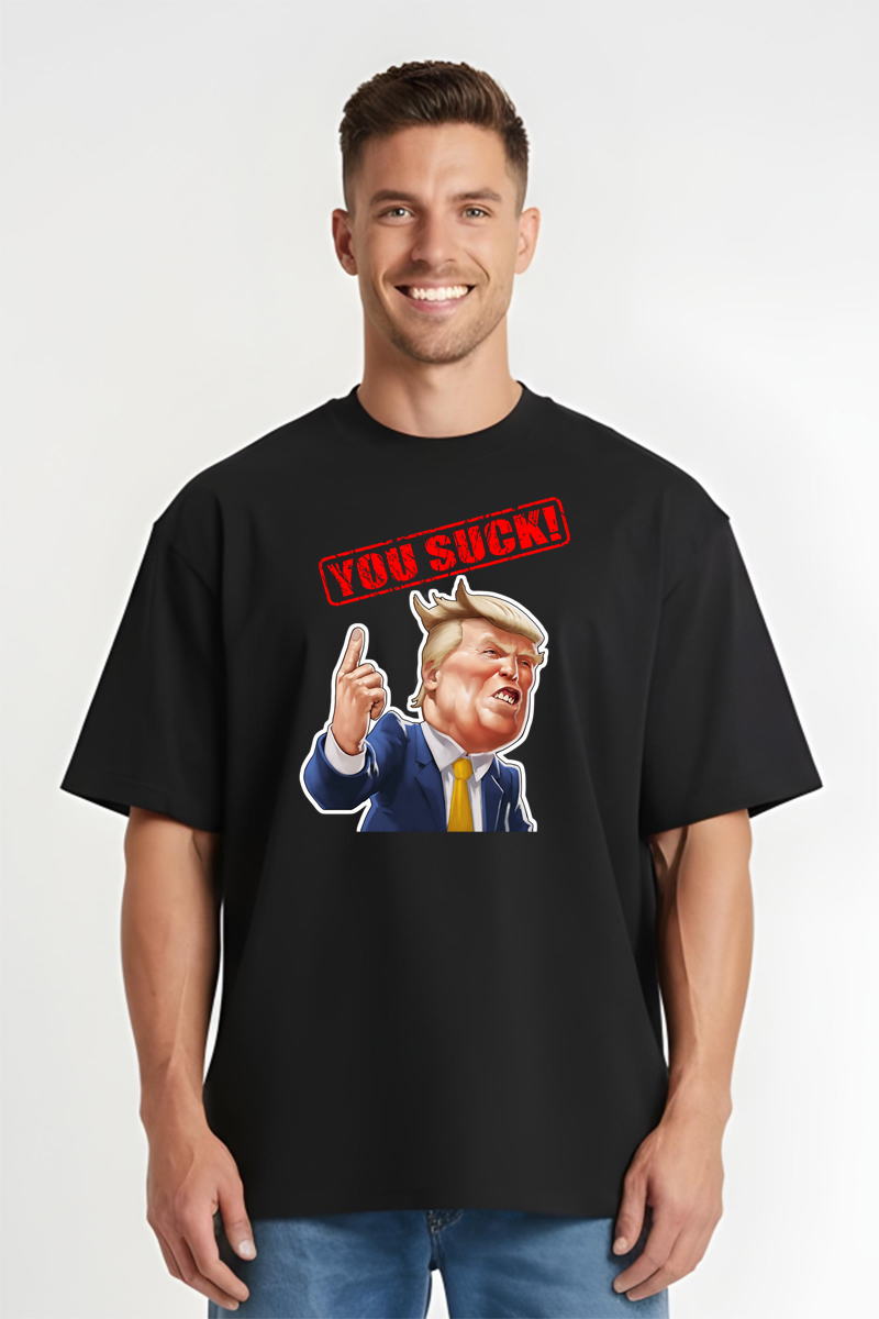 Tricou Oversize - Trump - imagine 4