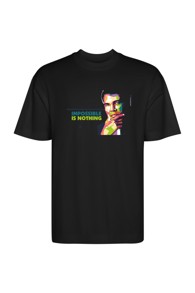 Tricou Oversize - Ali Impposible - imagine 3