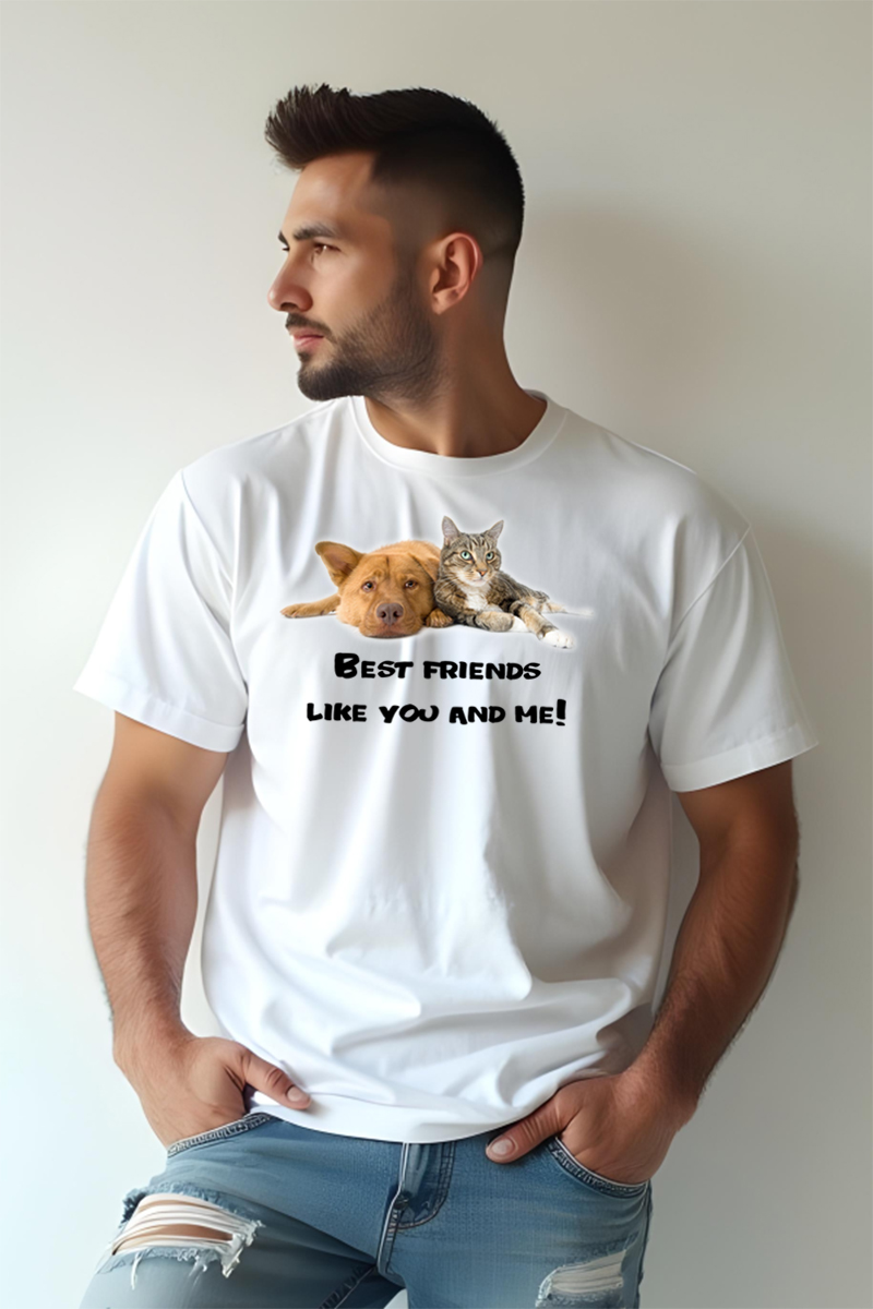 Tricou Oversize - Best Friends - imagine 3