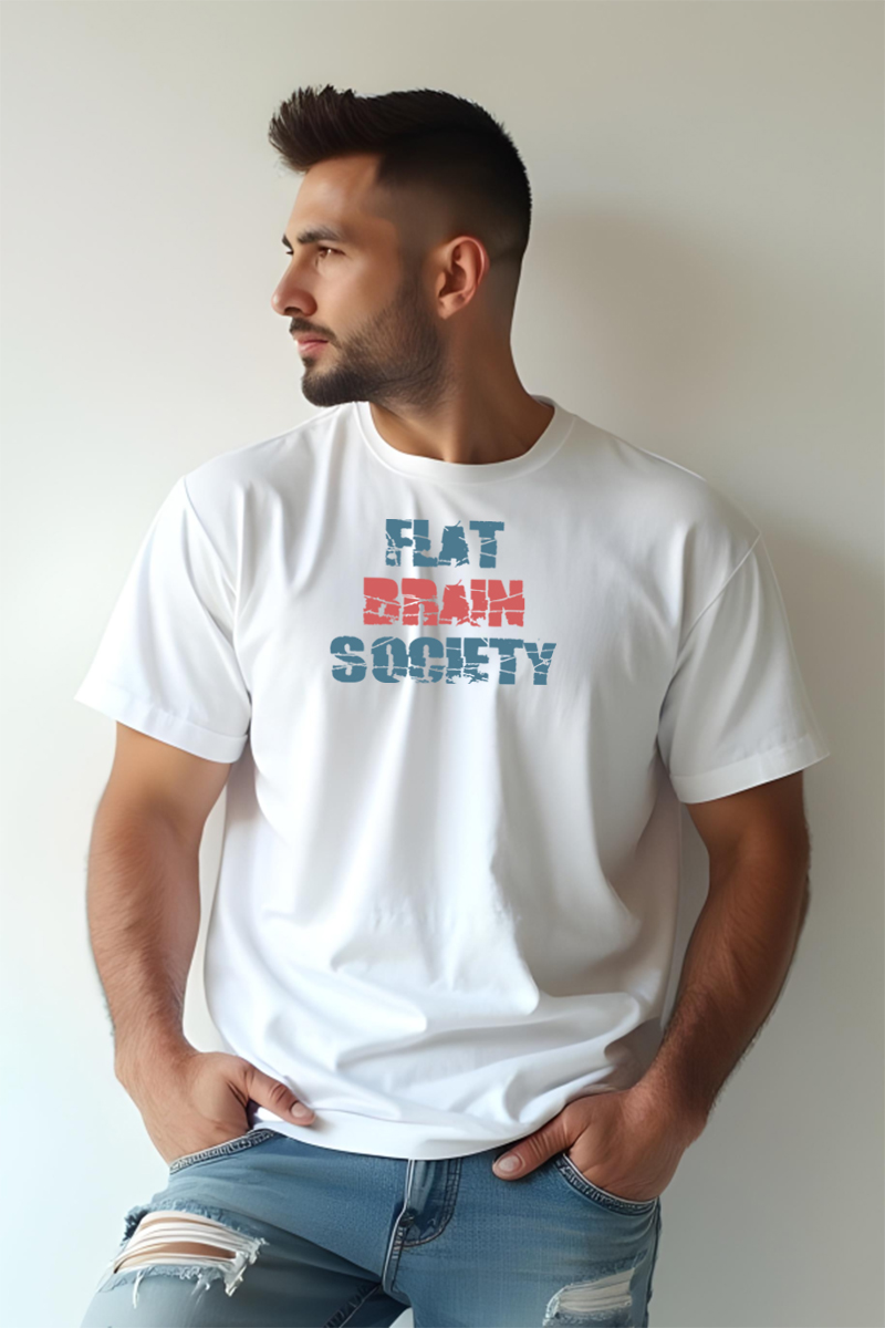 Tricou Oversize - Flat Brain Society - imagine 3