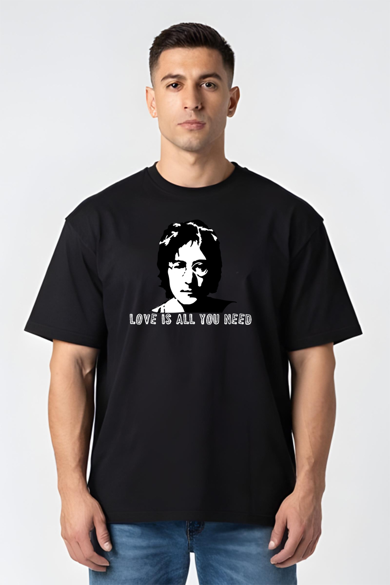 Tricou Oversize - Love is You Need - imagine 5